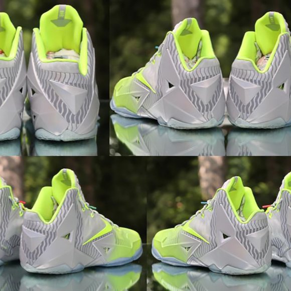 Nike LeBron 11 Maison Luster Volt - Picture 10 of 16